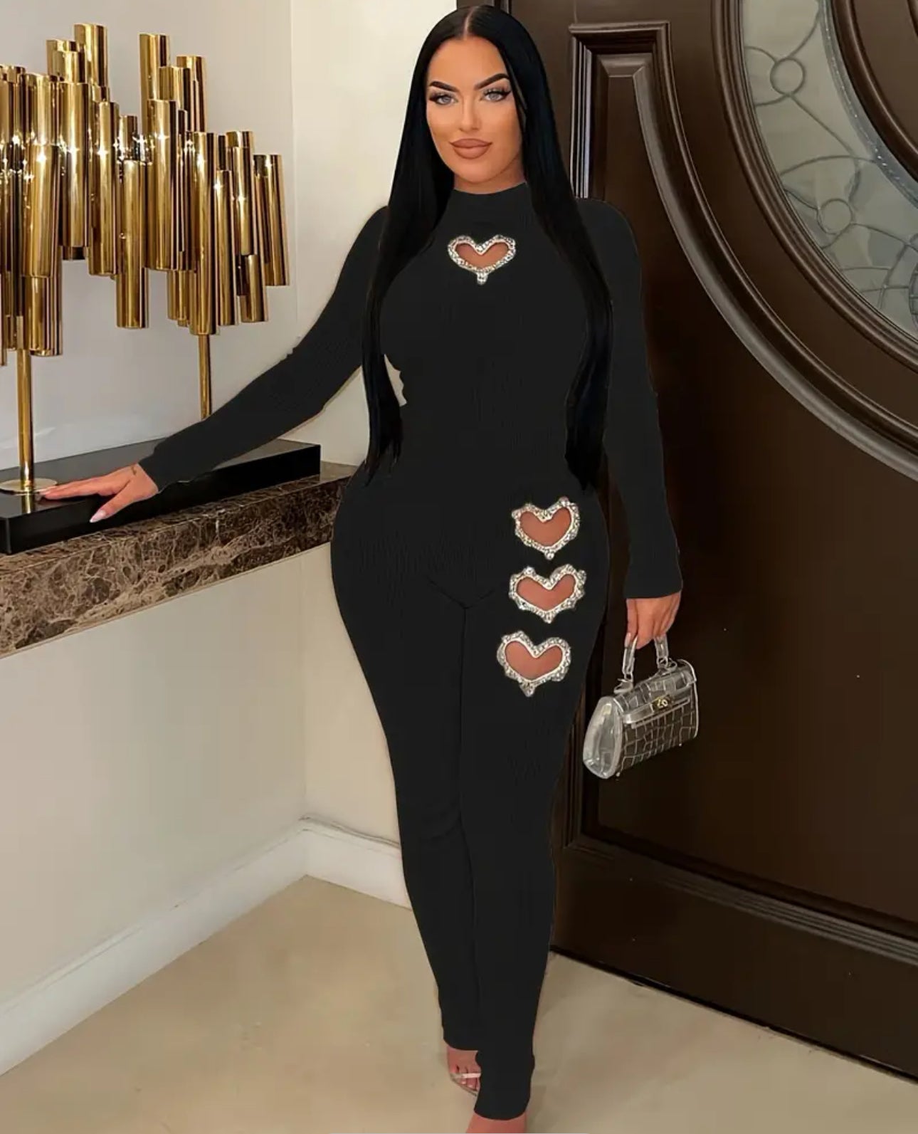 My sexy heart 2 piece jumpsuit